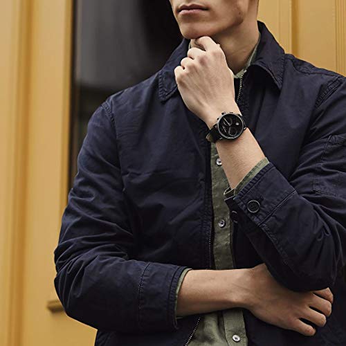 노드그린 스칸디나비아 디자인 시계 블랙 손목시계-610773