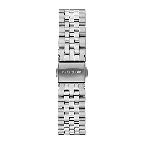스칸디나비아 디자인 쿼츠 실버 화이트 손목시계-610807