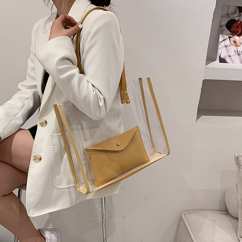 여성가방 대용량 투명가방트렌디 멀티 토트백 패션