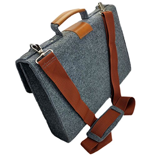 독일 가방 비즈니스 숄더백 서류 핸드백 펠트 가방 어깨끈 펠트 가죽 노트북