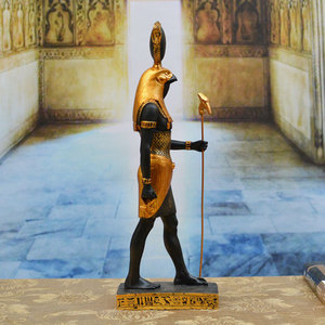 미니조각상 장식품 전신 호루스 기념품 고대 이집트 신화가집 장식품 파라오-22293192496131