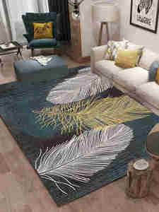 사계절 인테리어 러그 카페트 노르딕 심플 카펫 거실 현대 소파 티테이블 패드 룸 큐트-22293192498938