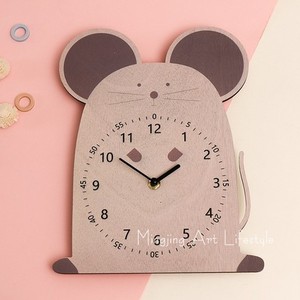 인테리어 인기 예쁜 벽시계 ins 귀여운 어린이방 장식 벽시계 토끼장식 시계 캐릭터-502997