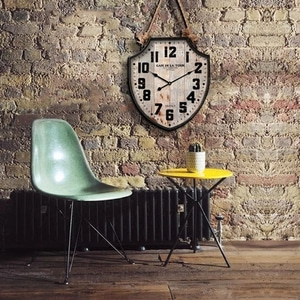 인테리어 인기 예쁜 벽시계 아메리칸 앤티크 괘종 바 장식 벽걸이 시계 로프트 창의 큼-503000
