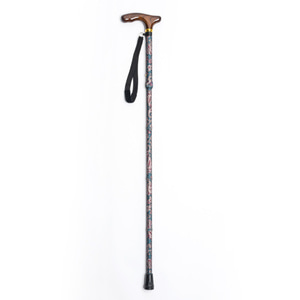 등산 스틱 하이킹 지팡이 일본에서 수입한 접이식 지팡이 목발 노인이 노인들이 폴폴. 지팡이-512299