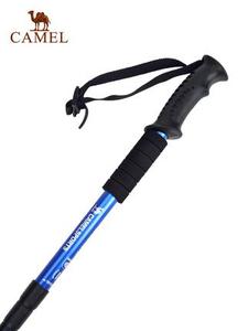등산 스틱 하이킹 지팡이 낙타 스틱 야외 산행 미끄럼 방지 초경량 직자석 신축 4단 알루미늄-512325