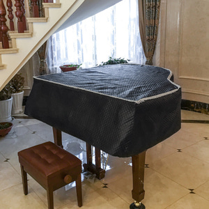 피아노 커버 피아노덮개 커스텀 주얼리 모던 프리미엄 퓨 모조 가죽으로 후압 면소-512761