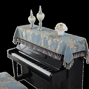 피아노 커버 피아노덮개 유럽식 피아노 덮개, 먼지 커버, 풀커버 반컵 키보드, 전기 피아노-513796