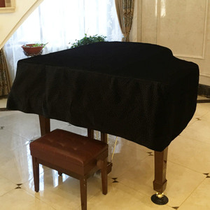 피아노 커버 피아노덮개 겉면을 펴는 부드러운 금실로 된 그랜드 피아노커버 피아노커버-512915