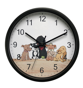 캐릭터 동물 벽시계맞춤형 서재 침실 벽시계 시계 모던 심플 거실-519982