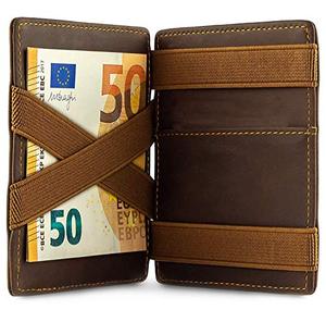 명품 카드 명함 지갑 독일출고Magic Wallet 동전 수납 공간이있는 얇은 지갑 카드 슬롯 7개 선물 상자가있는 여성 및 남성용 선물534443