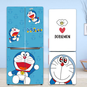 냉장고리폼 냉장고 스티커 도라에몽 블루 카드통 애니메이션 리뉴얼 스티커 제거-539434