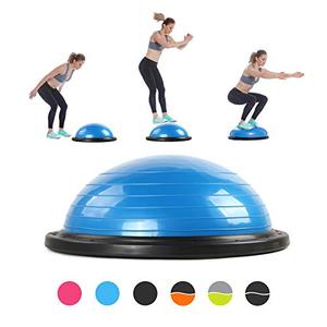 RitFit 밸런스 Ball Trainer, 60 cm, Half Ball for Yoga,Fitness 헬스 운동 균형 미국출고 -537134
