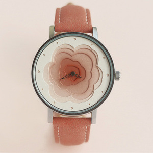 여성손목시계 여자시계 NAFISA 예술 추상창의 디자인 그라데이션 동백꽃 여성 패션손목 시계-543598