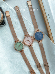 여성손목시계 여자시계 키미오 패션손목 시계 여 심플하고 가벼운 워터프루프 미니멀한 브랜드 리뉴얼-543570