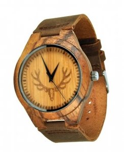 나무손목시계 Munixwood 의상 시계 사냥 시계 나무 손목시계 대나무 나무 상자-550337