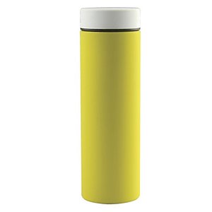 아소부 보온 보냉 Le Baton Insulated Vacuum Sealed Stainless Steel Trendy Sport Travel Water (Yellow , White) 미국출고-538567