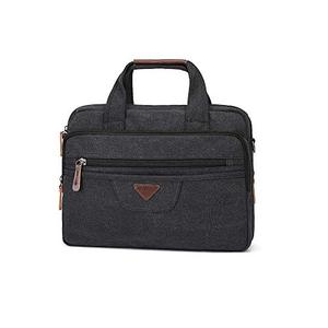 랩탑 가방 여행 가방 Unisex Canvas Messenger Laptop Bag Shoulder Travel Satchel Bag for Traveling  미국출고-560344