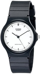블랙 레진 밴드가있는 카시오 손목시계 남성용 MQ24-7E 캐주얼 시계 미국출고 -564608