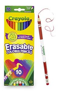 크레욜라 Erasable 색연필, 10 색, 학용품 미국출고 -564237