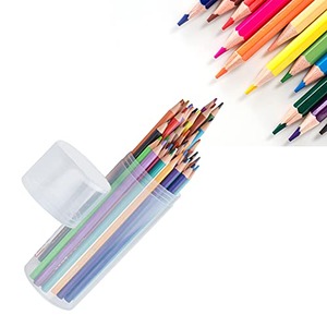 지울 수있는 색연필 세트 48 색, 프리미엄 아트 컬러 연필 소프트 코어 아트 드로잉 연필 세트, 성인 및 어린이를위한 미리 깎인 생생한 컬러 연필 미국출고 -564255