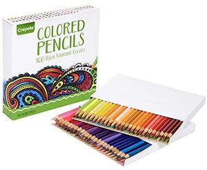 크레욜라 100 색연필, Amazon Exclusive, Adult Coloring, Gift 미국출고 -564159