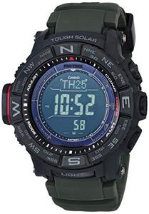 카시오 손목시계 Mens PRO TREK 스테인리스 스틸 쿼츠 시계 , 블랙, 20.2 (모델 - PRW-3510Y-8CR) 미국출고 -564446