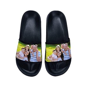 Personalized Slides Sandals with Your Photo/Text, Beach Casual Comfort Custom Slippers for Women/Men/Kids 574357 미국출고 샌들