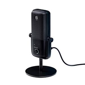 Elgato Wave: 3 – 스트리밍 녹음 팟캐스팅을 위한 USB 콘덴서 마이크 578261 미국출고 마이크