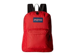 잔스포츠 슈퍼브레이크 잔스포츠 백팩 가방 SuperBreak Backpack, Black (T936) (Red)  미국출고-577393