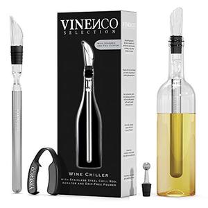 VINENCO 프리미엄 포일 커터의 독일 584511 와인 쿨러 스테인리스 스틸 디캔트