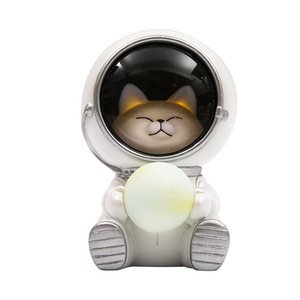 은하계 지킴이 우주비행사 침실 고양이 무드등-600929