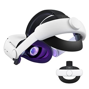 KIWI 디자인 오큘러스 메타 퀘스트2용 헤드 액세서리 VR에서 향상된 지원과 편안함을 위한 엘리트 스트랩 600280 미국