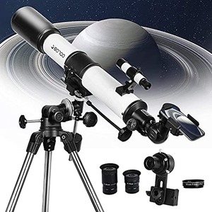 SOLOMARK 80EQ 굴절기 전문 학 700mm 초점거리 사진 촬영 1.5배 바로우 렌즈 어댑터 및 13% 투과형 달 필터 포함 603432 미국 천체 망원경 천문 별자리