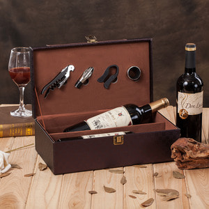 와인 포장 박스 토트 라피 와인 패키지 더블 위시본 듀얼 프리미엄-602825