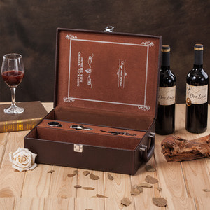 와인 포장 박스 라피와인세트 2개입 더블지-602823