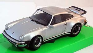 포르쉐 911 Turbo 3.0 은색 1974 모델 완성된 모델 Welly 1:24 독일 모형카
