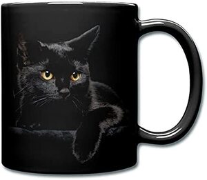 고양이 머그 미국  블랙 캣 커피 세라믹-627591