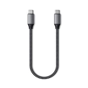 사테치 USB-C-USB-C 충전 케이블 – 10인치/25cm – 2020/2019 맥북 프로 미국 멀티포트-622597