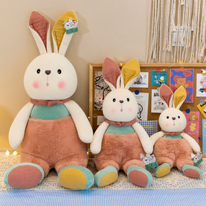 계묘년 토끼 인형 러블리 안심 토끼 장식인형 뽀글이 흰 생일선물