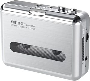 레트로 빈티지 미국 플레이어 Bluetooth 카세트, 휴대용 워크맨 테이프 스테레오 오디오 음악 블루투스 출력 헤드폰,스피커-627987