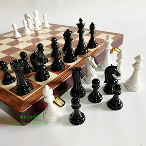 체스 원목판 오버사이즈 메탈 체스 체스비 고급 chess