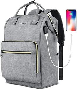 신학기 가방 미국 백팩 USB 충전 포트가 있는 학교용 여행용 15.6인치 노트북 수납-630432