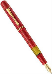 펠리칸 만년필 미국 스페셜 에디션 M101N 빈티지 및 잉크 세트, 미디엄 닙, 밝은 빨간색 펜, 각 1개