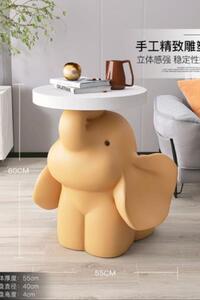 장식 모형 거실 오브제 조각상 대형 코끼리 홈 액세서리 캐비닛 소파 사이드 커피 테이블-636162
