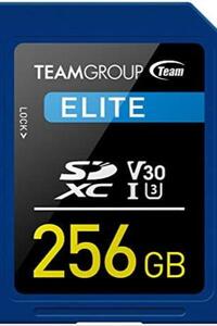 팀그룹 Elite 256GB UHS-I U3 V30 UHD 읽기 속도 최대 100MB/s 미국-638155