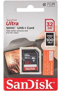 32GB 울트라 100MBs 샌디스크 SDHC 메모리 카드 미국-638120