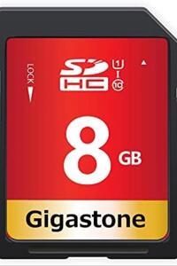 기가스톤 8GB SD 카드 UHS-I U1 클래스 10 SDHC 메모리 풀HD 미국-638165