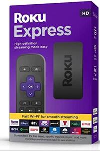 Roku Express(신규) HD 스트리밍 장치(단순 리모컨 없음)-639508