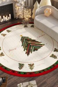 이벤트카페트 크리스마스 트리 카펫 거실 드레스룸 원형 침실 고급스러움